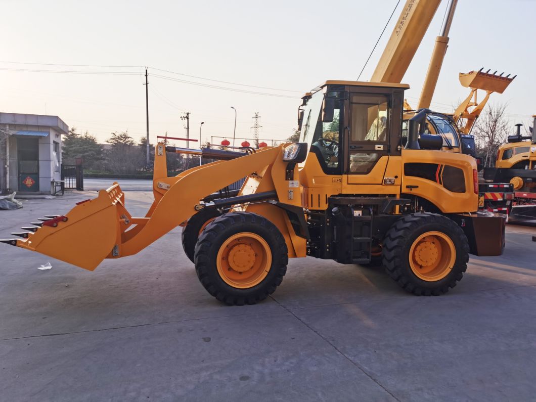 China Good Quality 3 Ton Small Wheel Loader for Difficult Construction Site