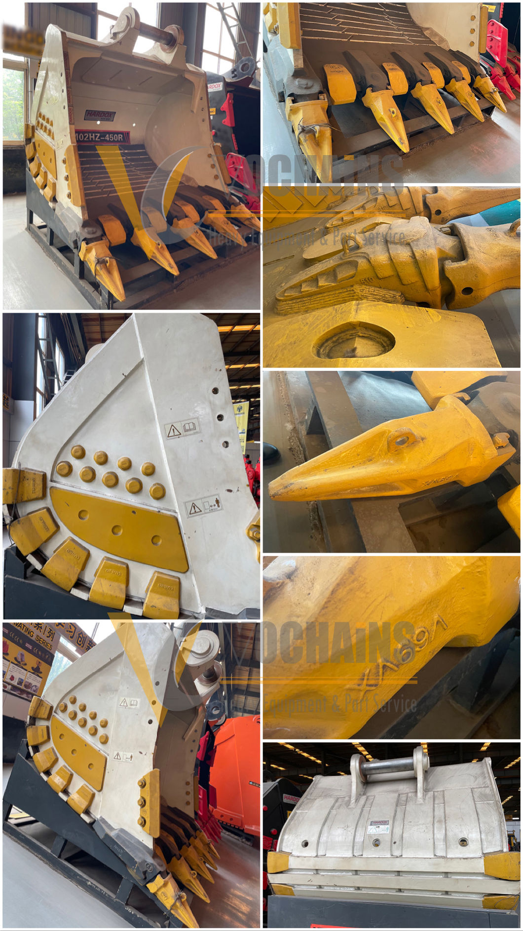 High Quality Hardox Steel Excavator Bucket for Hitachi Excavator Heavy Duty Rock Bucket