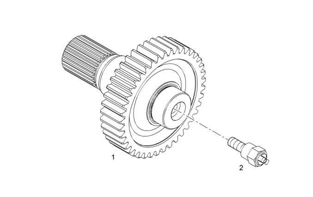 Drive Shaft 9885714 Screw Coupling 9885721 Liebherr R944 Excavator Spare Parts