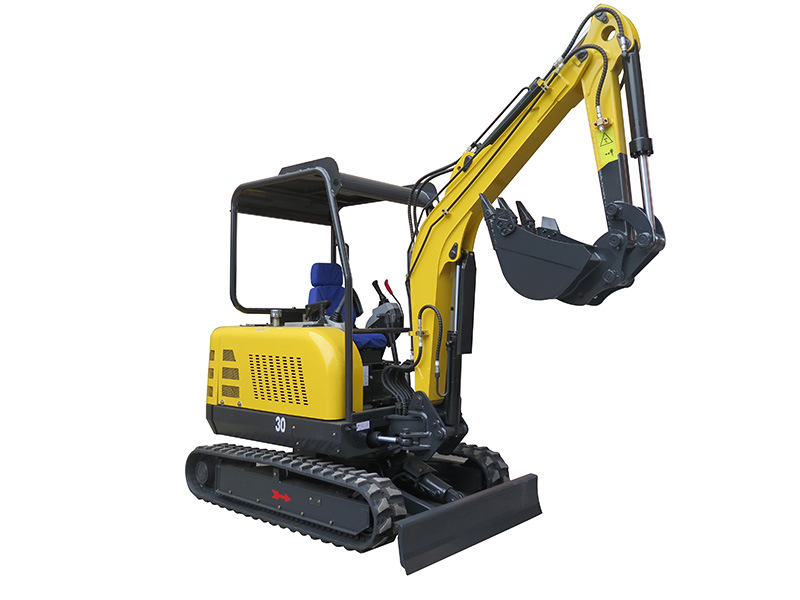 800kgs Garden Mini Excavator, Small Digger with Rubber Track