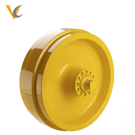 Undercarriage Parts Front Idler Wheel Assembly for Excavator Bulldozer