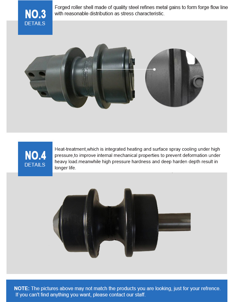 Track Dozer Top Roller D355c-3 Carrier Roller Upper Rollers for Undercarriage Parts