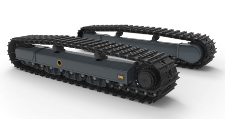 Factory Directly Supplied Steel Track Chassis for Harvesting Steel Track Undercarriage