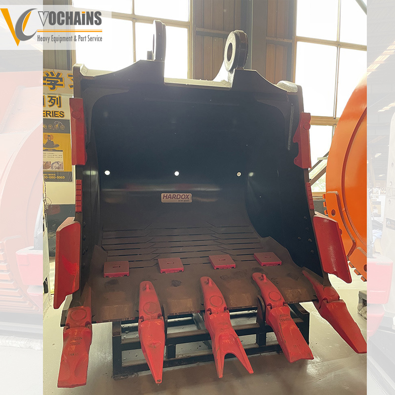 High Quality Hardox Steel Excavator Bucket for Hitachi Excavator Heavy Duty Rock Bucket