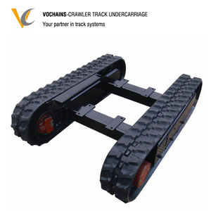 Customized Crawler Track Systems for Drilling Rig Rubber Track Chassis
