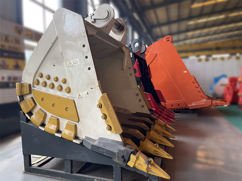 High Quality Hardox Steel Excavator Bucket for Hitachi Excavator Heavy Duty Rock Bucket