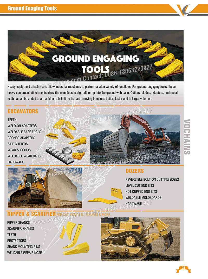 Ground Engaging Tool Excavator Ripper