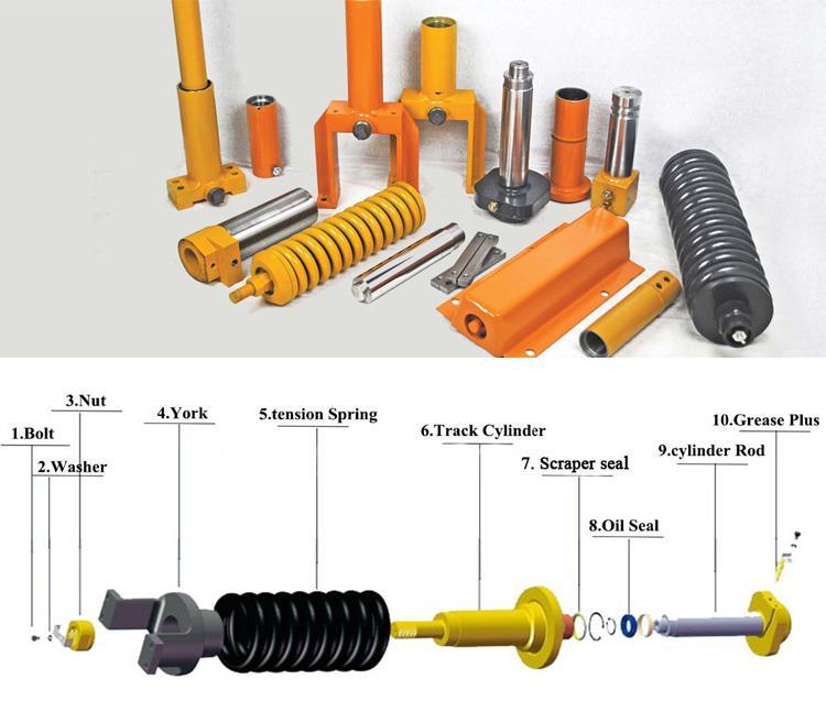 Sumitomo Excavator Parts Sh60 Sh120 Sh280 Sh200 Sh300 Sh400 Sh450 Track Adjuster Assembly for Idler