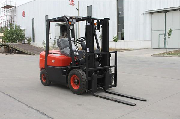 High Quality 2.5ton Loading Capacity Electric Forklift Truck 2500kgs Diesel Forklifts with CE