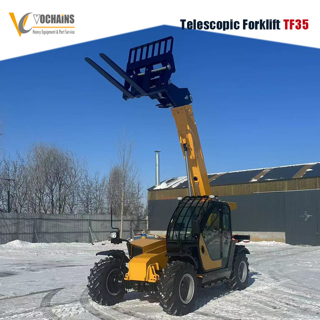 7m Telescopic Forklift 3.5 Ton Telescopic Handler Forklift TF35r Telescopic Boom Forklift Arm Cranes