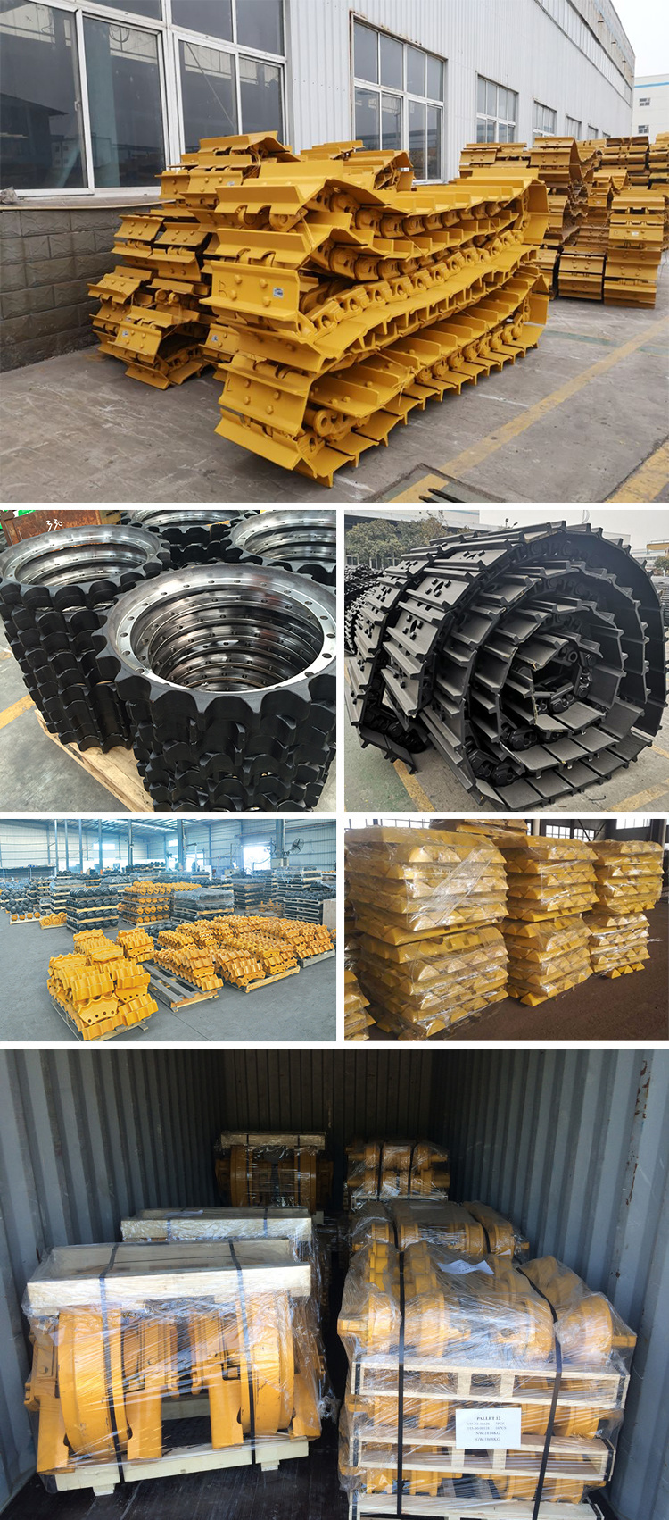 Hitachi Excavator Undercarriage Parts, Ex1200 Heavy Duty Track Bottom Roller